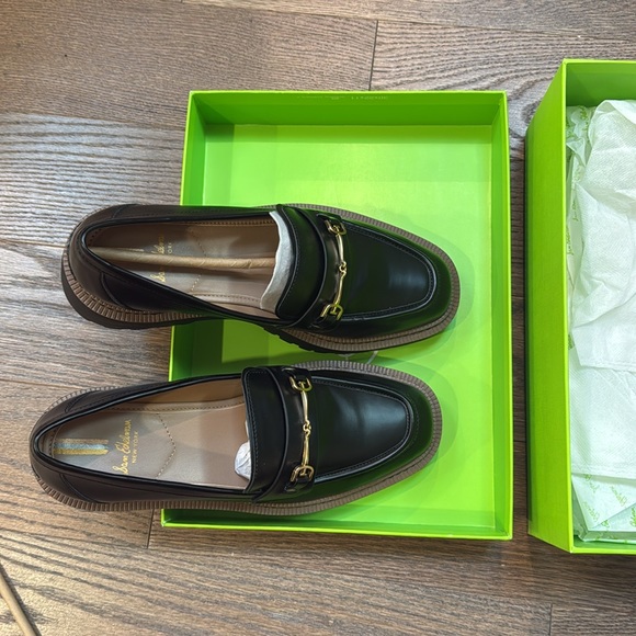 Sam Edelman Laura Lug Loafers. Black. Womens 8.5 - Picture 10 of 16